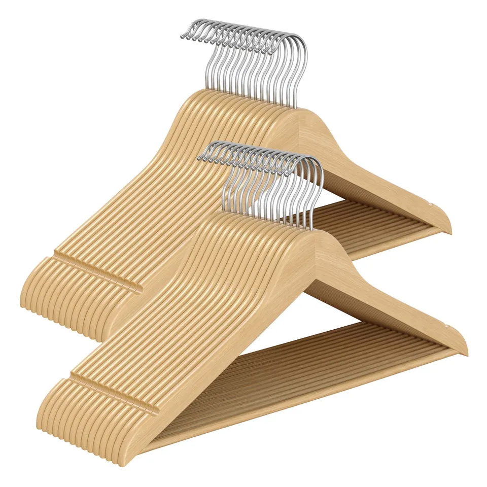 Songmics Grucce Legno 20 Pezzi Gancio Girevole