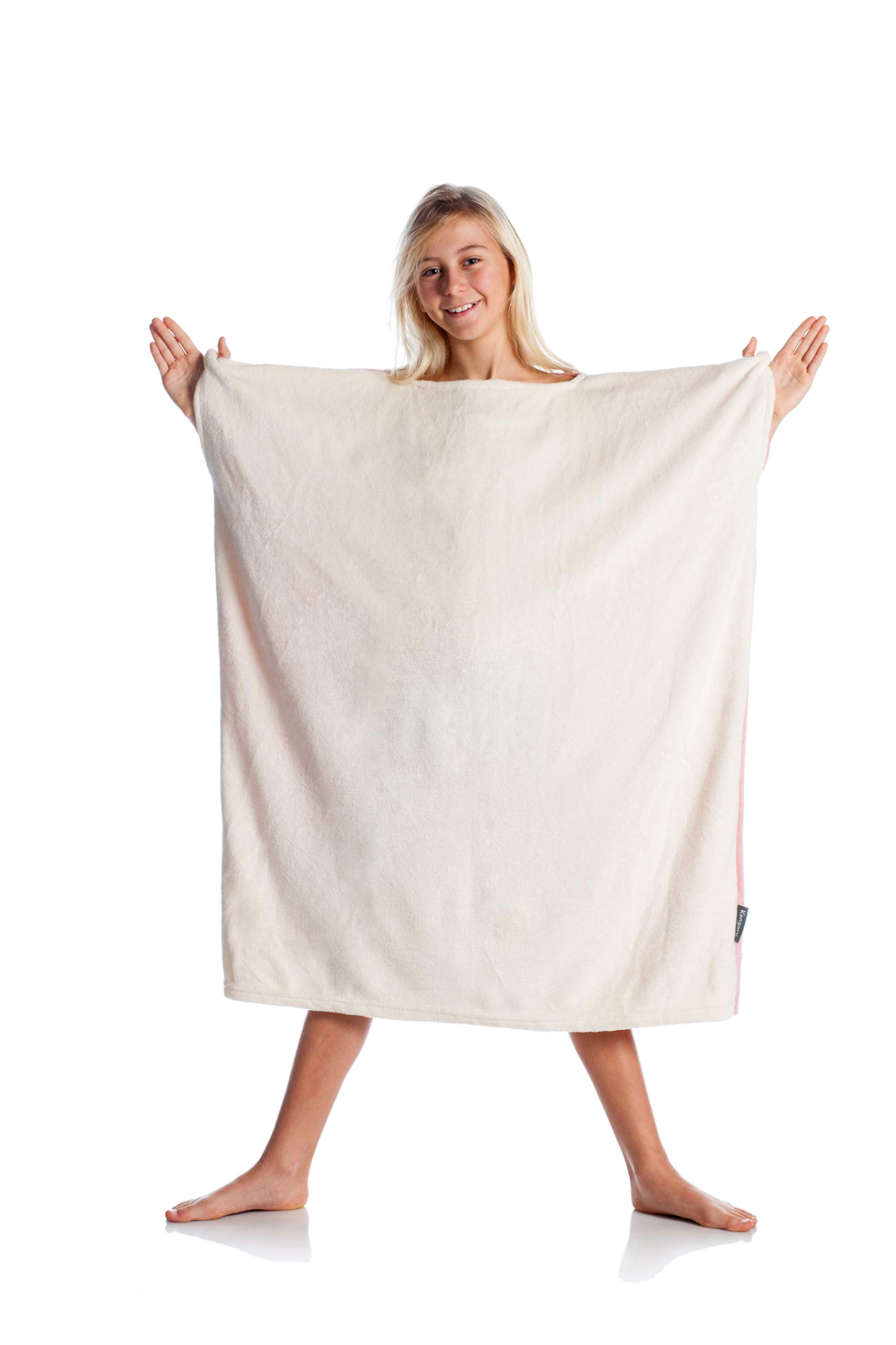 Lavatelli Kanguru Momonga coperta indossabile bimbi marrone-beige