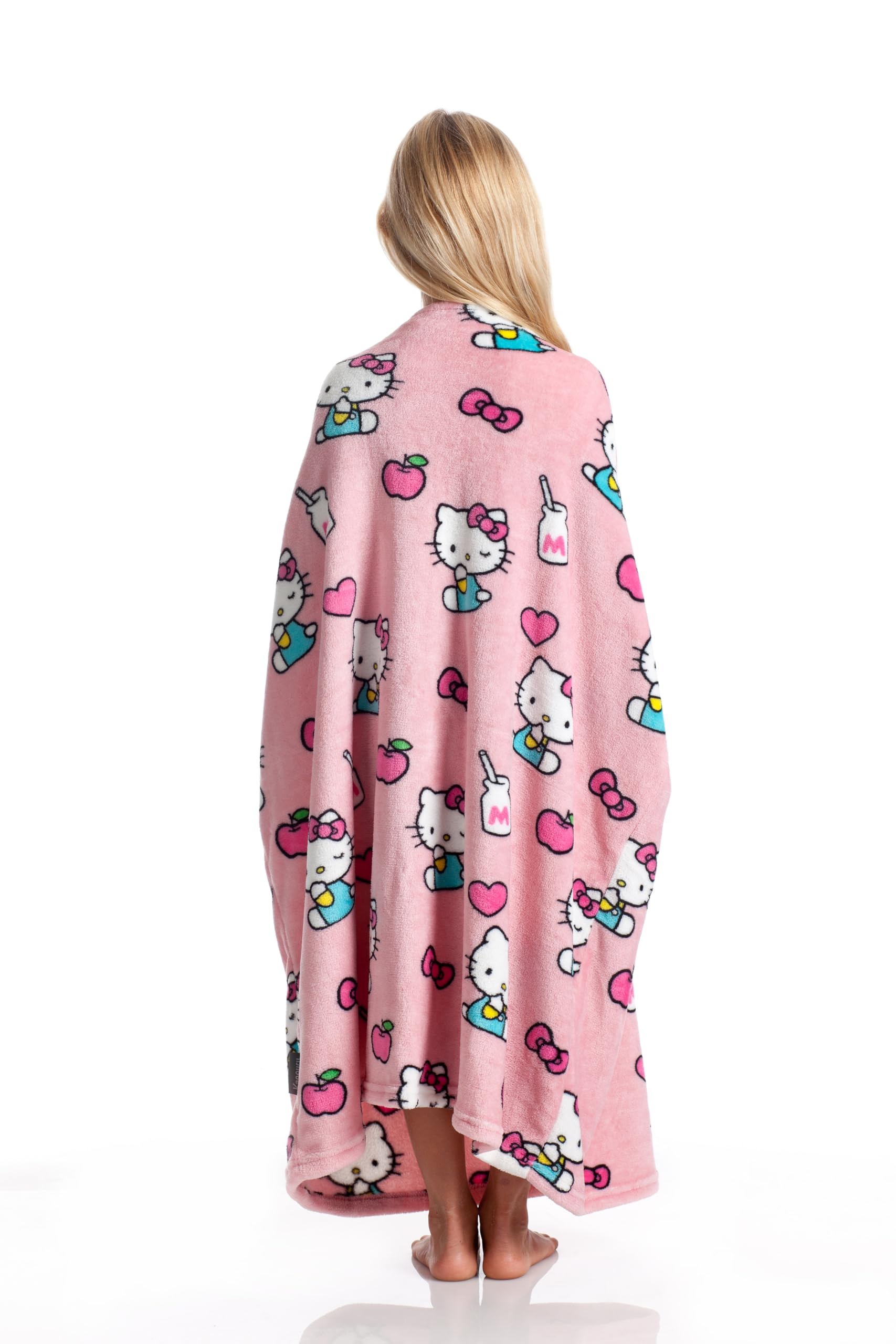 Lavatelli Kanguru coperta pile indossabile Hello Kitty 80x90 cm