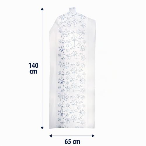 Domo Pak copriabiti antipolvere 65x140 3 pezzi lavanda