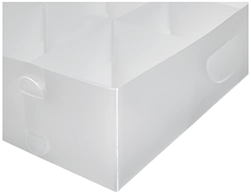 Domopak Living organizer cassetti 12 scomparti 30x30x8 cm