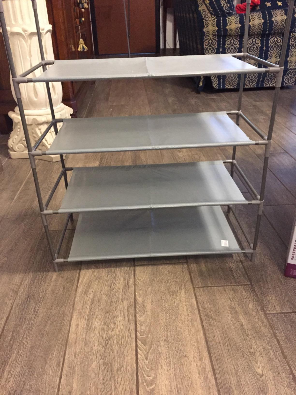 Domopak Living scaffale 4 ripiani plastica 58,5x28,5x70