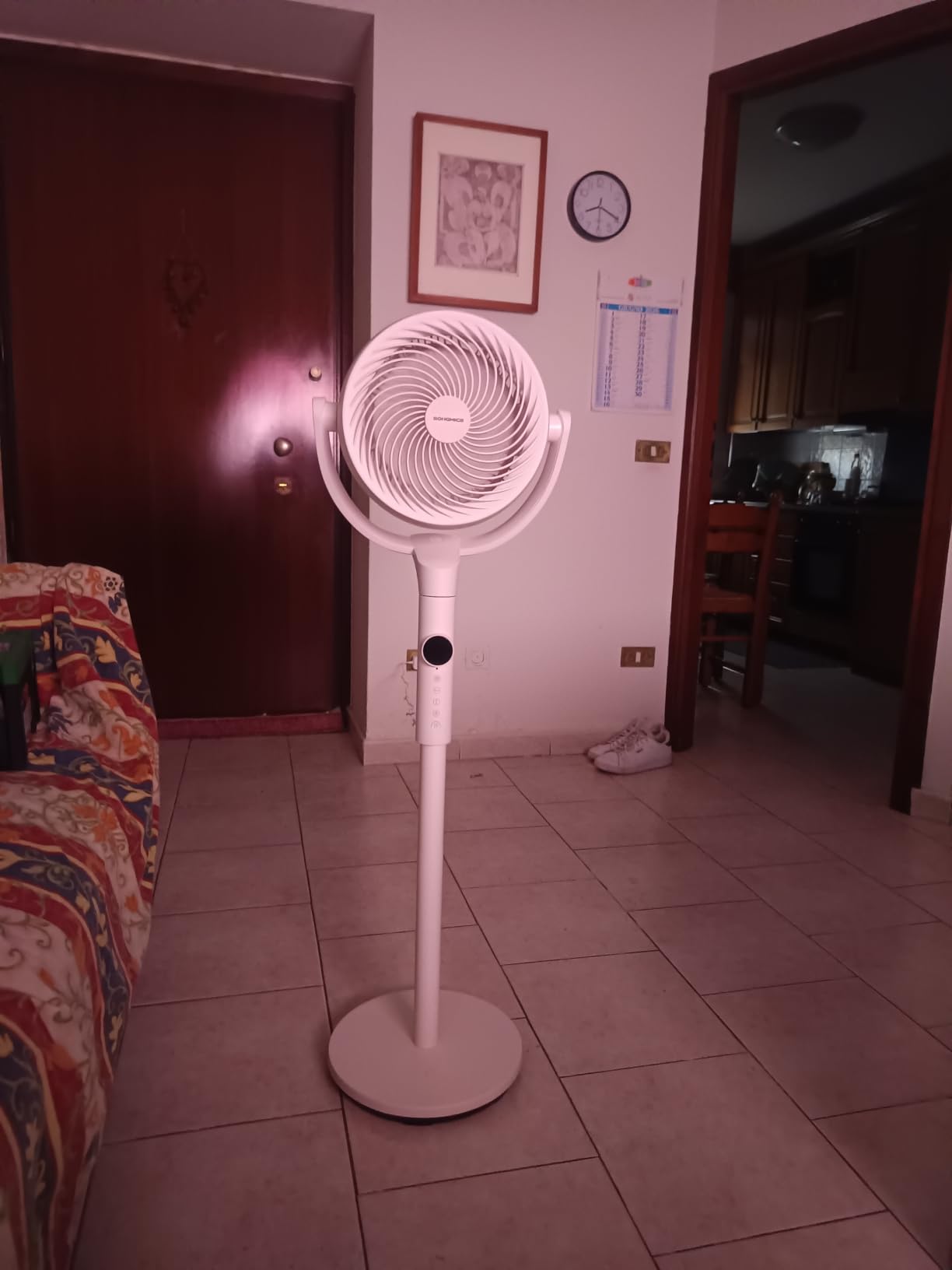 Songmics XFC002B1EU ventilatore piantana nero 20 dB