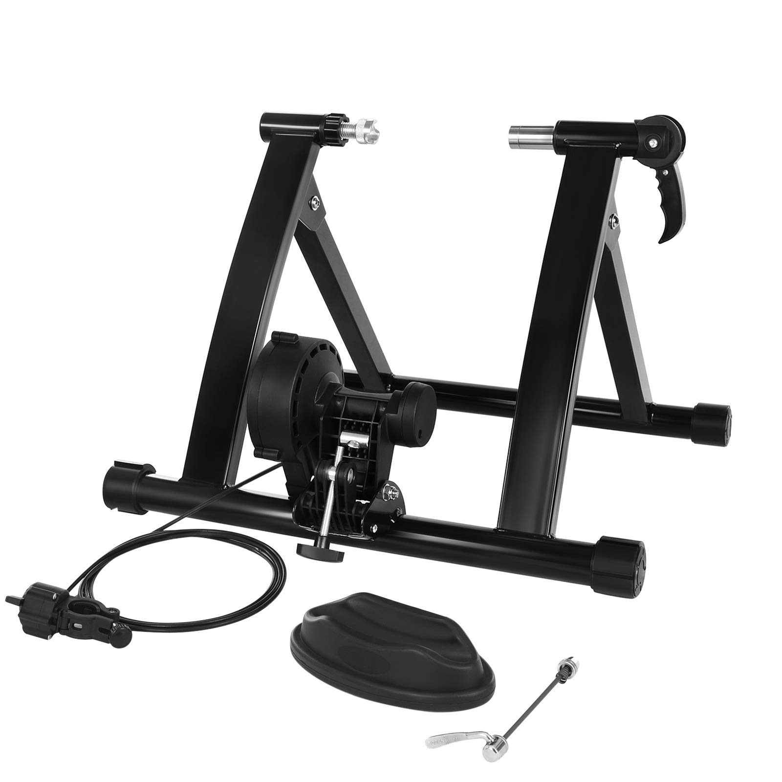 Songmics SBT003B01 rullo bici magnetico nero 6 resistenze