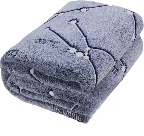 Lavatelli Kanguru Glow plaid pile 130x230 cm farfalle