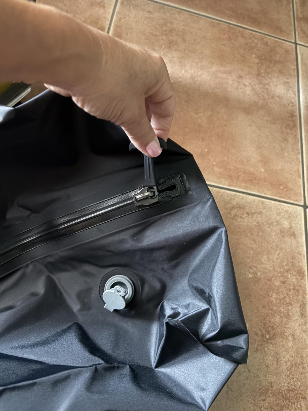 Lavatelli Vac-u-Sac sacco sottovuoto 40x30x20 nero cabina