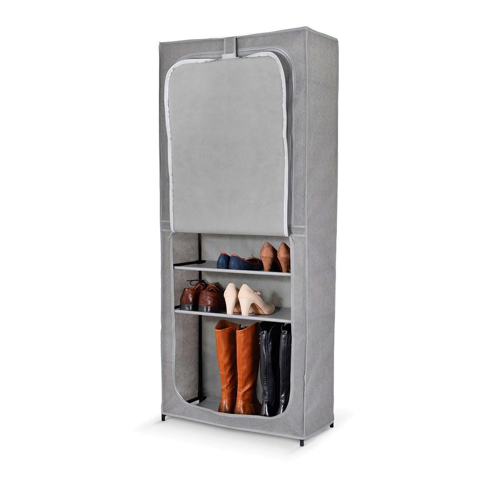 Domopak Living scarpiera 7 ripiani 68x30x160 cm con cerniere