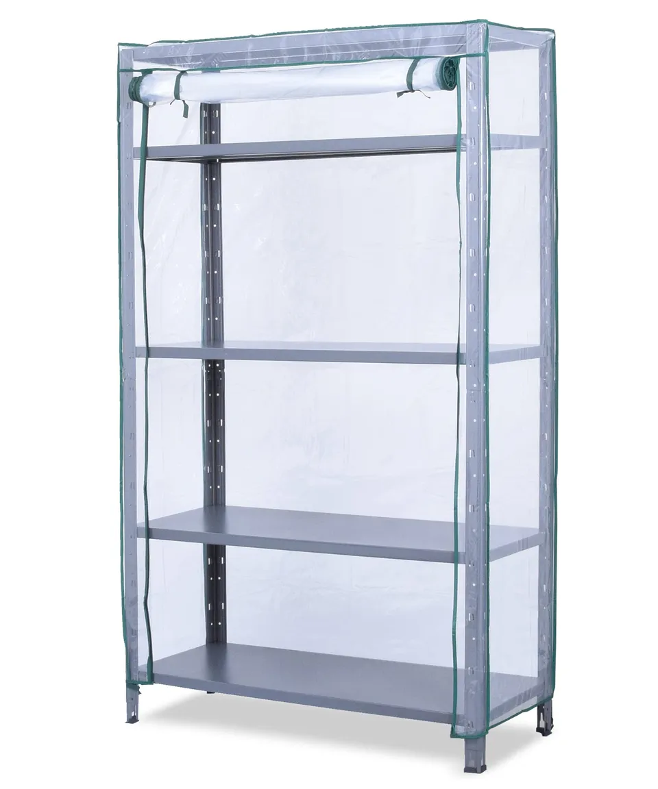 Domopak Custodia Protettiva Scaffale Medium 100x40 cm Trasparente