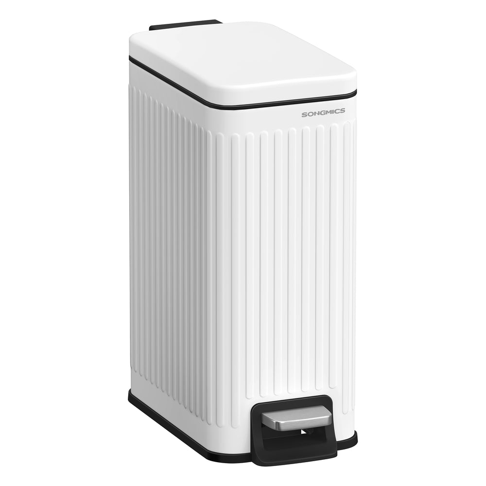 Songmics ULTB563B02 Pattumiera Bagno 6L Nera