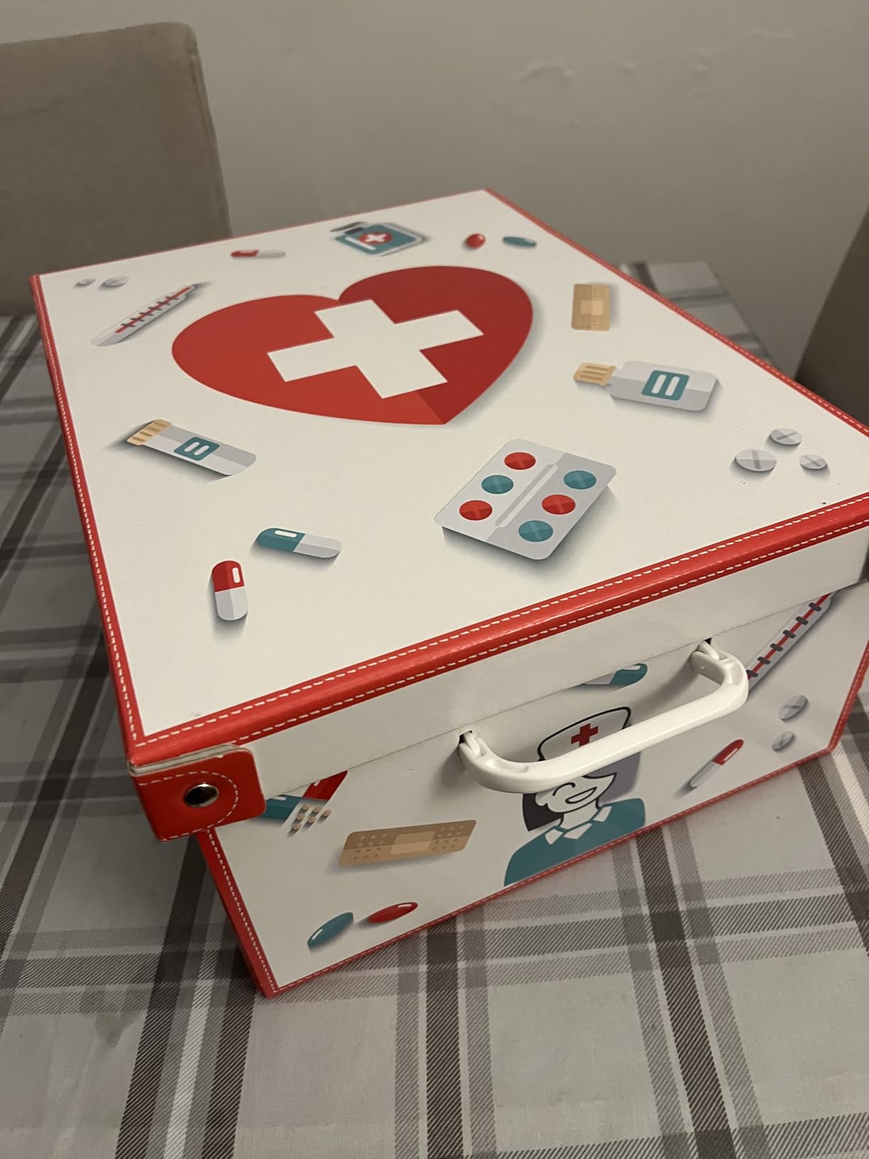 Lavatelli Pharma Organizer scatola medicinali 32x42cm 9 scomparti