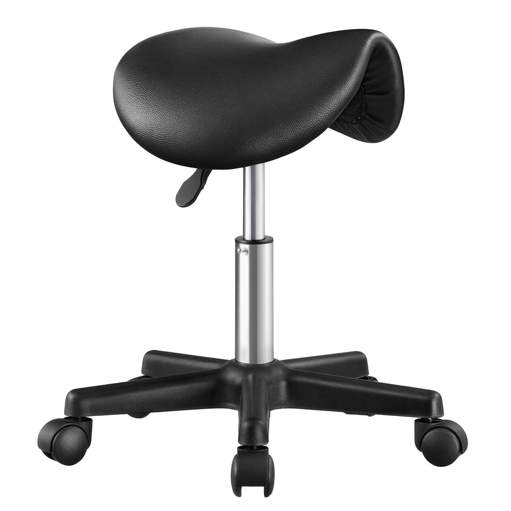 Songmics sgabello sella ergonomico con ruote regolabile