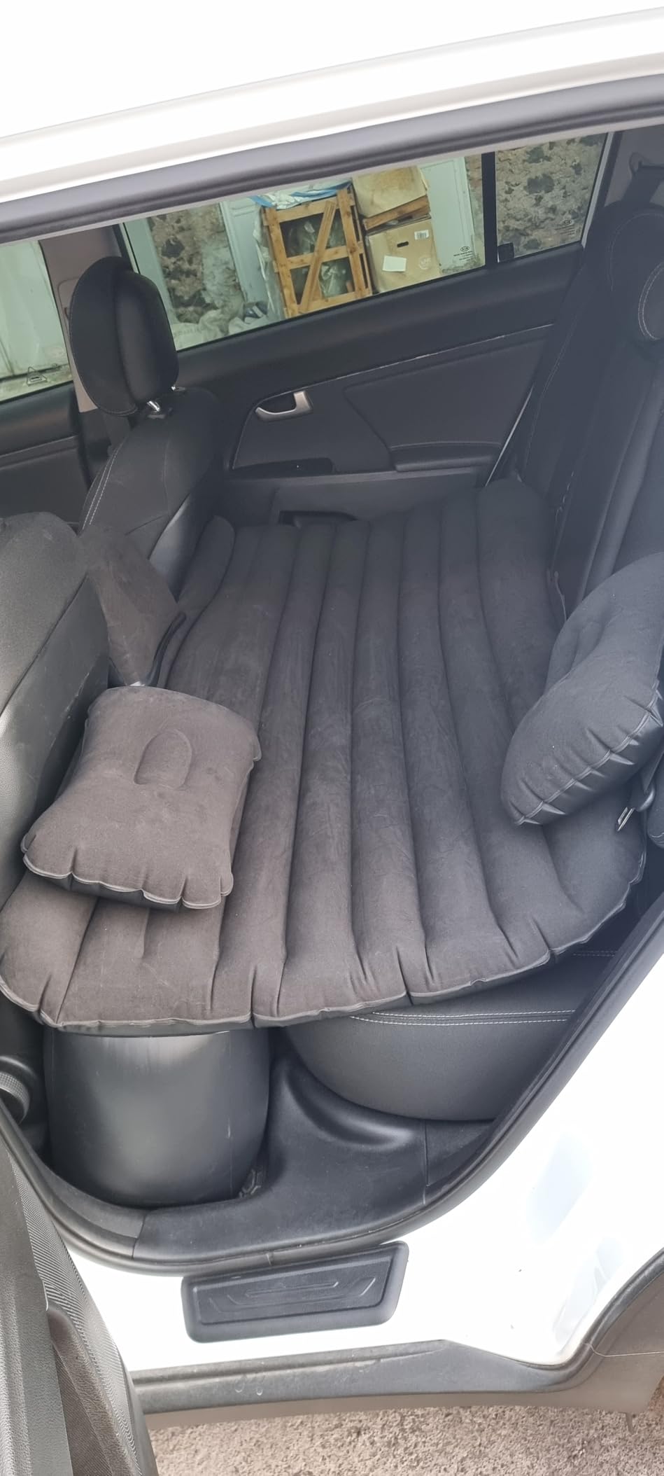 Ediesi materasso auto gonfiabile nero 140x80 pompa