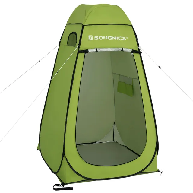 Songmics GPT001C01 tenda doccia campeggio verde 120x120x190 cm