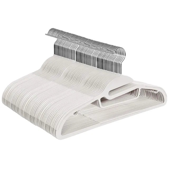 Songmics CRP41W-50 grucce 50 pezzi bianche antiscivolo