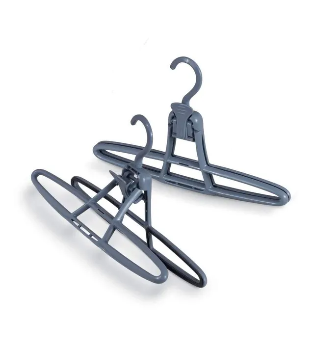 Domopak Living Pinze Appendiabiti Gonne Pantaloni 2 Pezzi Antiscivolo