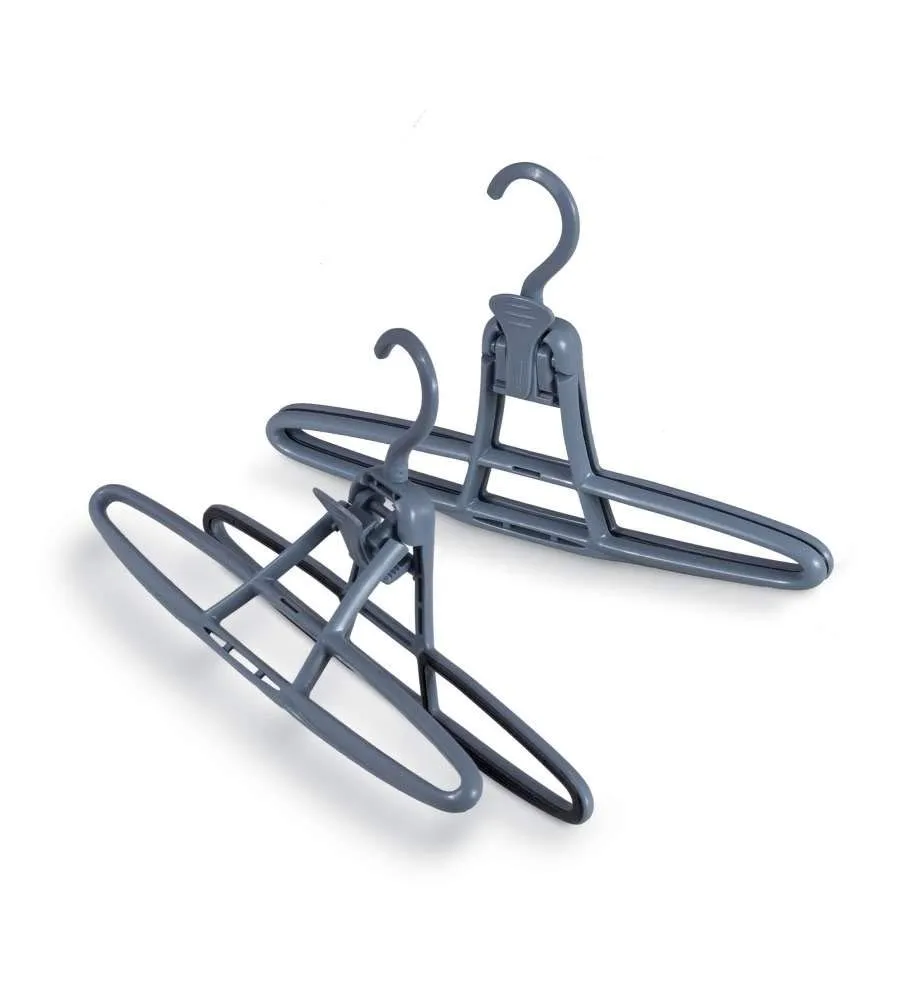 Domopak Living Pinze Appendiabiti Gonne Pantaloni 2 Pezzi Antiscivolo