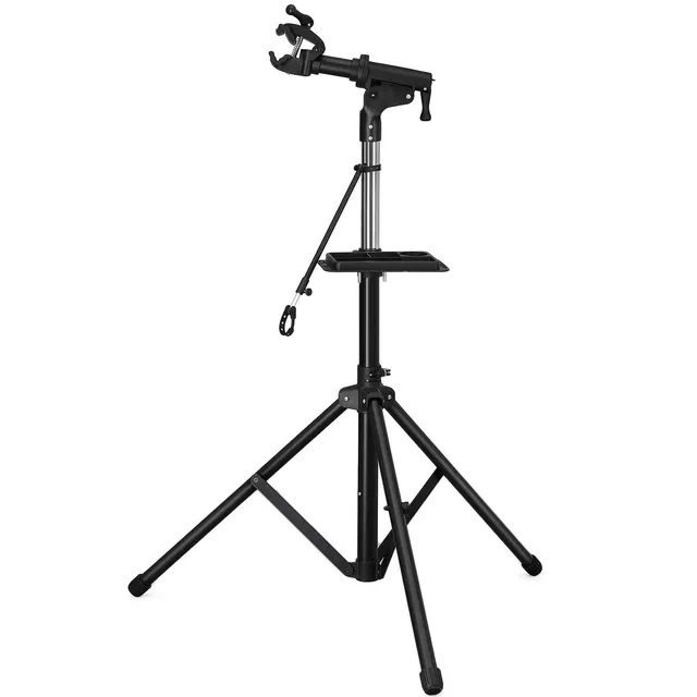 Songmics cavalletto bici riparazione regolabile con vassoio