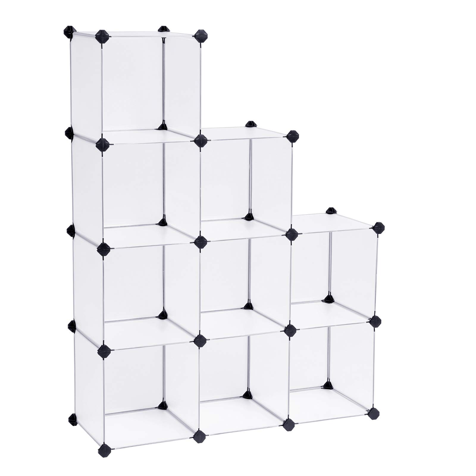 Songmics LPC115S armadio 9 cubi bianco