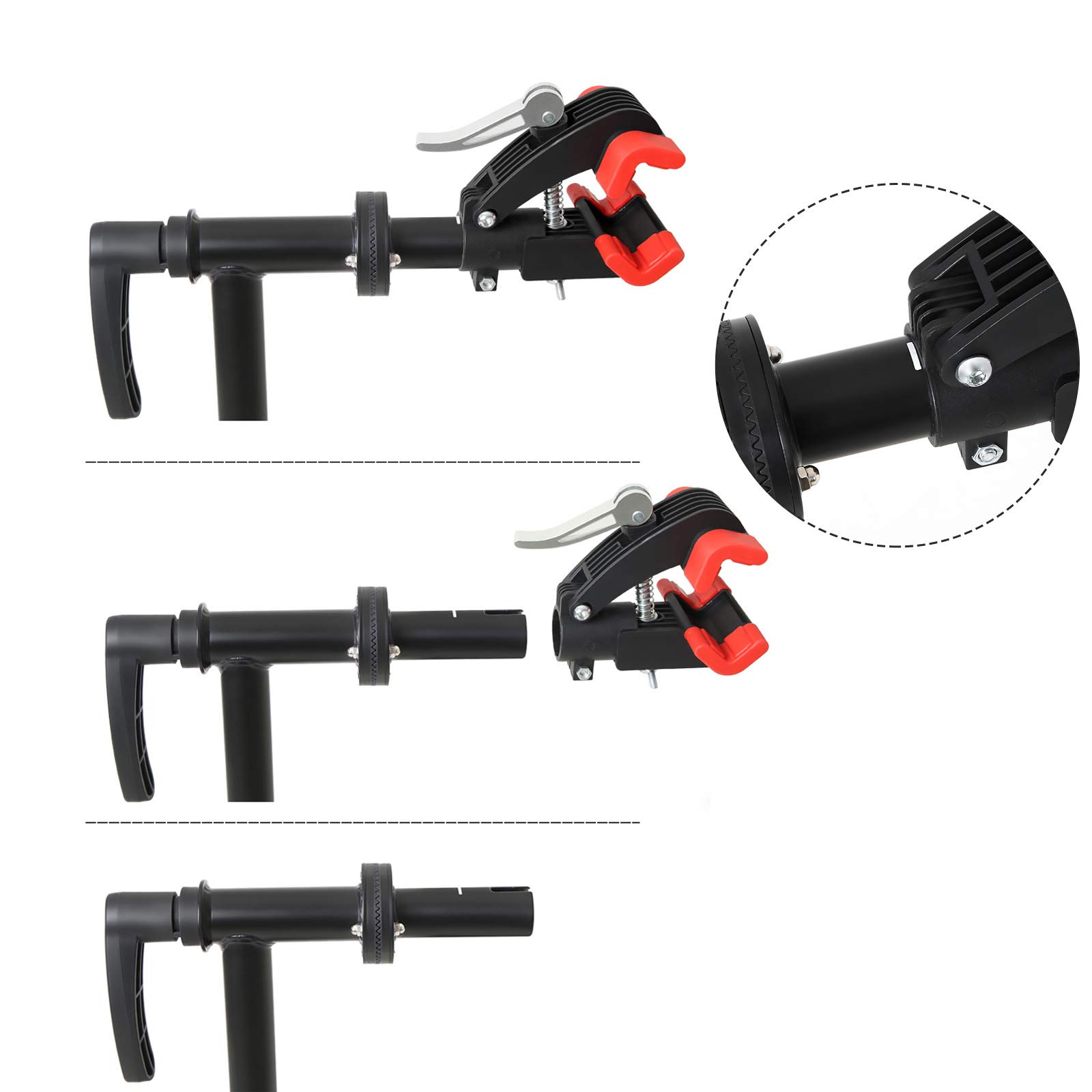 Songmics SBR05B Cavalletto Bici Riparazione con Vassoio