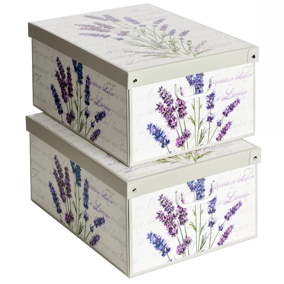 Lavatelli Lavanda set 2 scatole profumate 49x40x24
