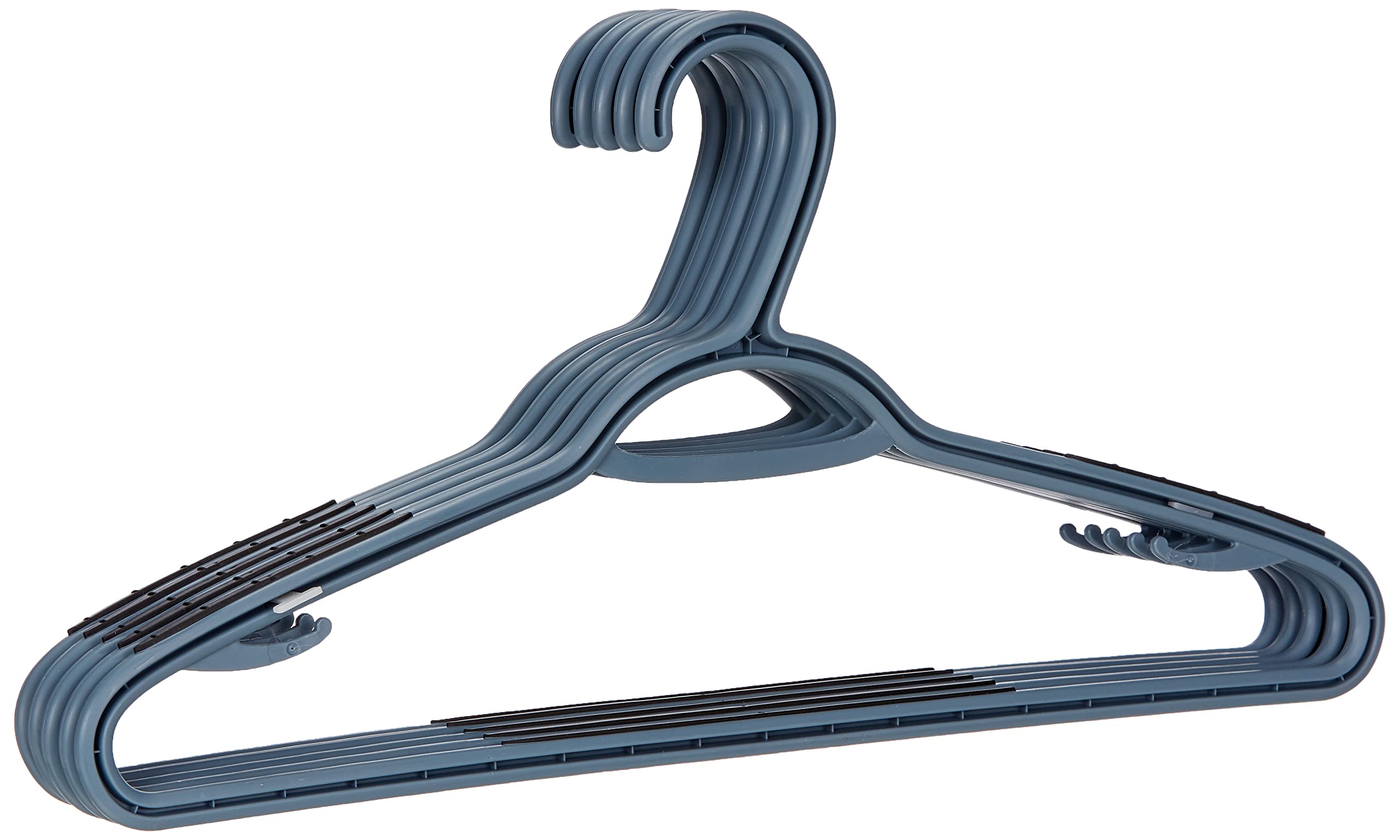 Domopak Living Appendiabiti Grigio 42 cm 5 Pezzi Antiscivolo