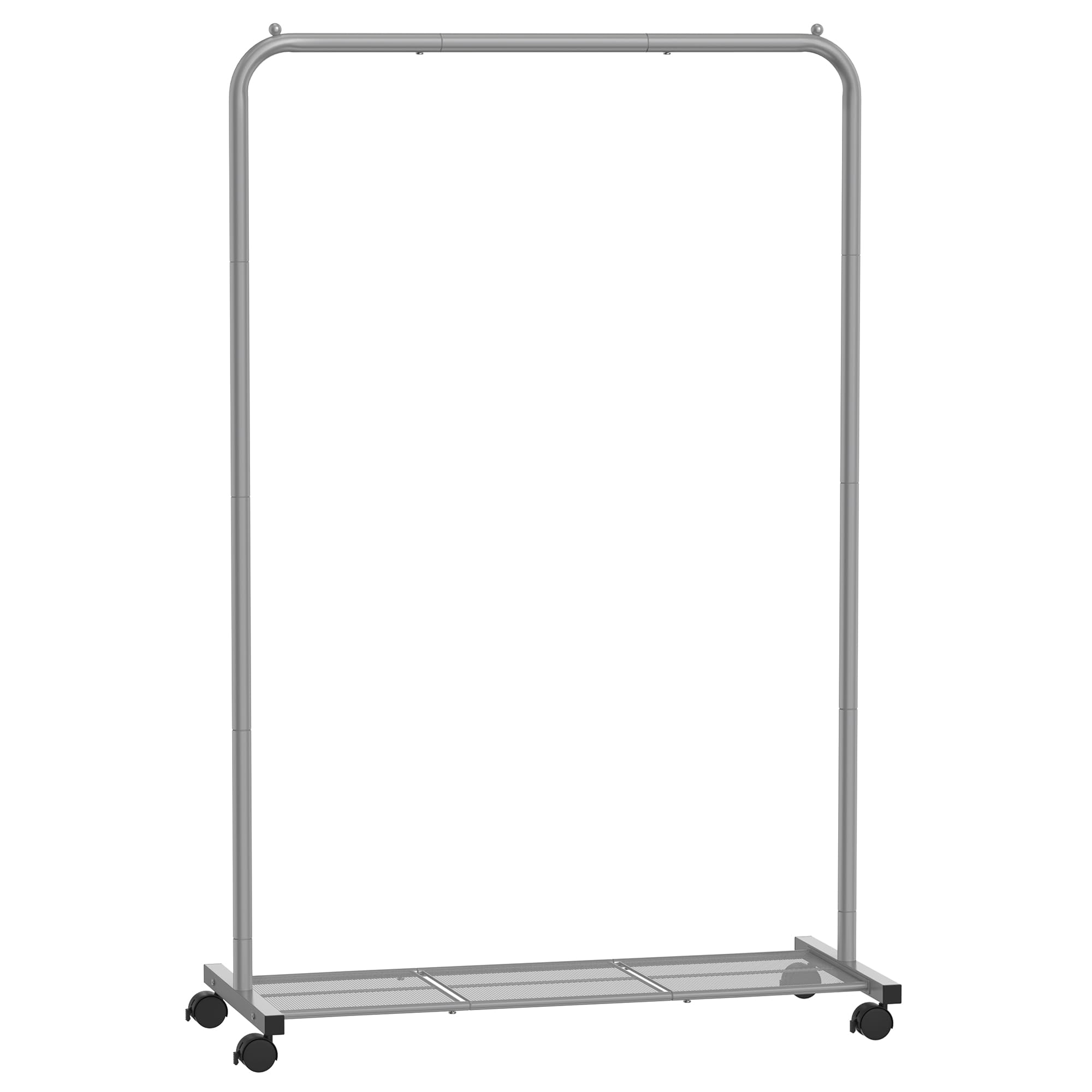 Songmics HSR130R01 stand appendiabiti ruote rosa pastello 74 cm