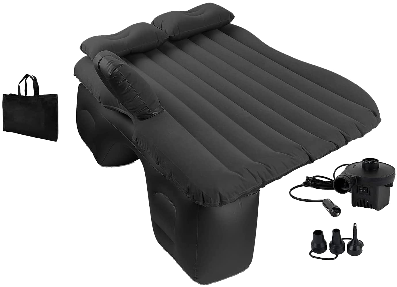 Ediesi materasso auto gonfiabile nero 140x80 pompa