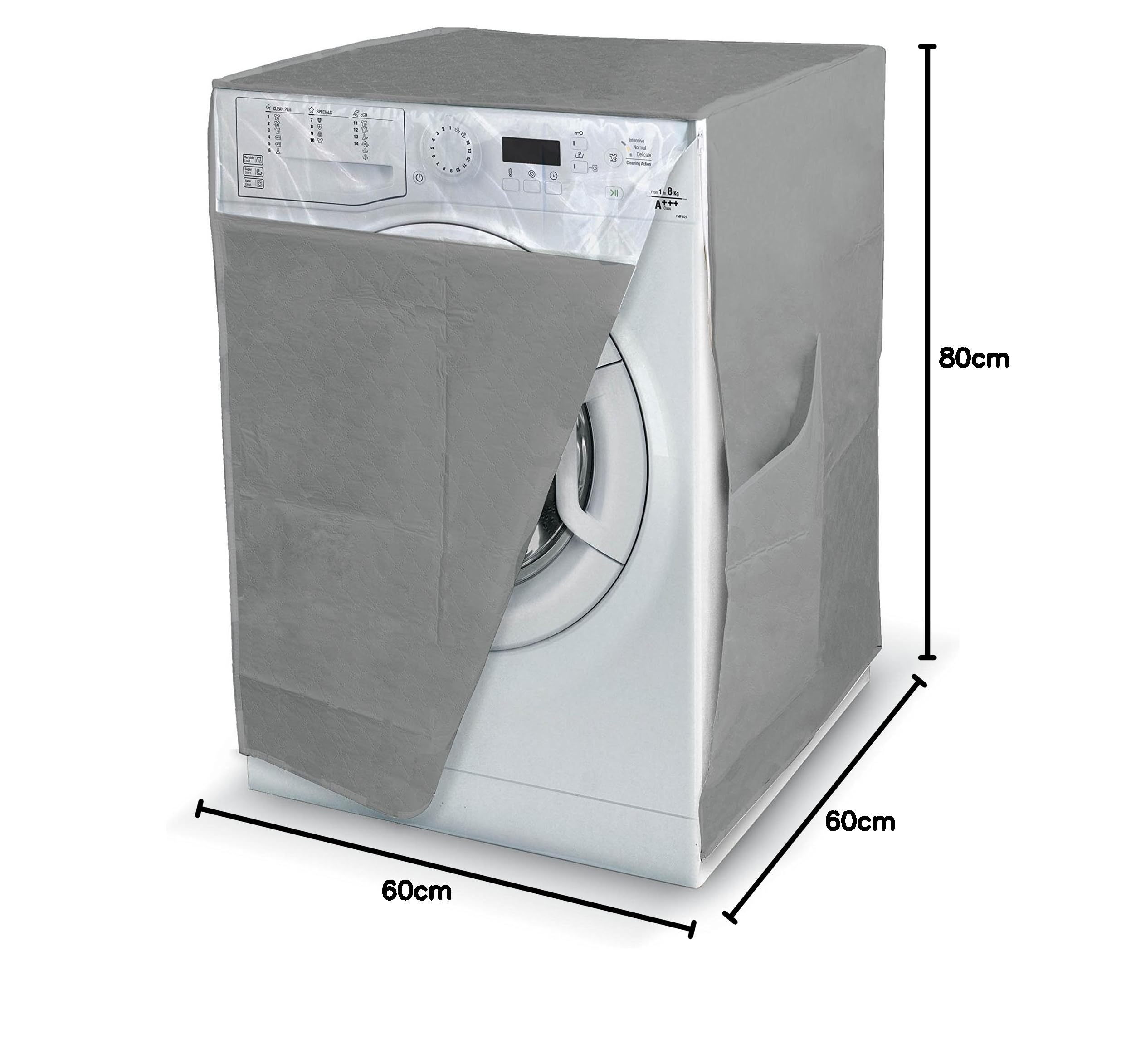 Domo Pak Coprilavatrice 60x60x80 cm Frontale Multicolore