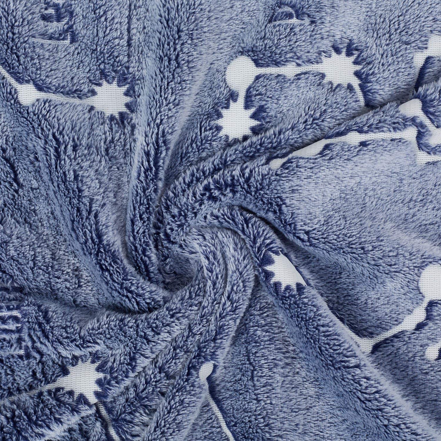 Kanguru Glow coperta con maniche pile 180x140 cm che si illumina