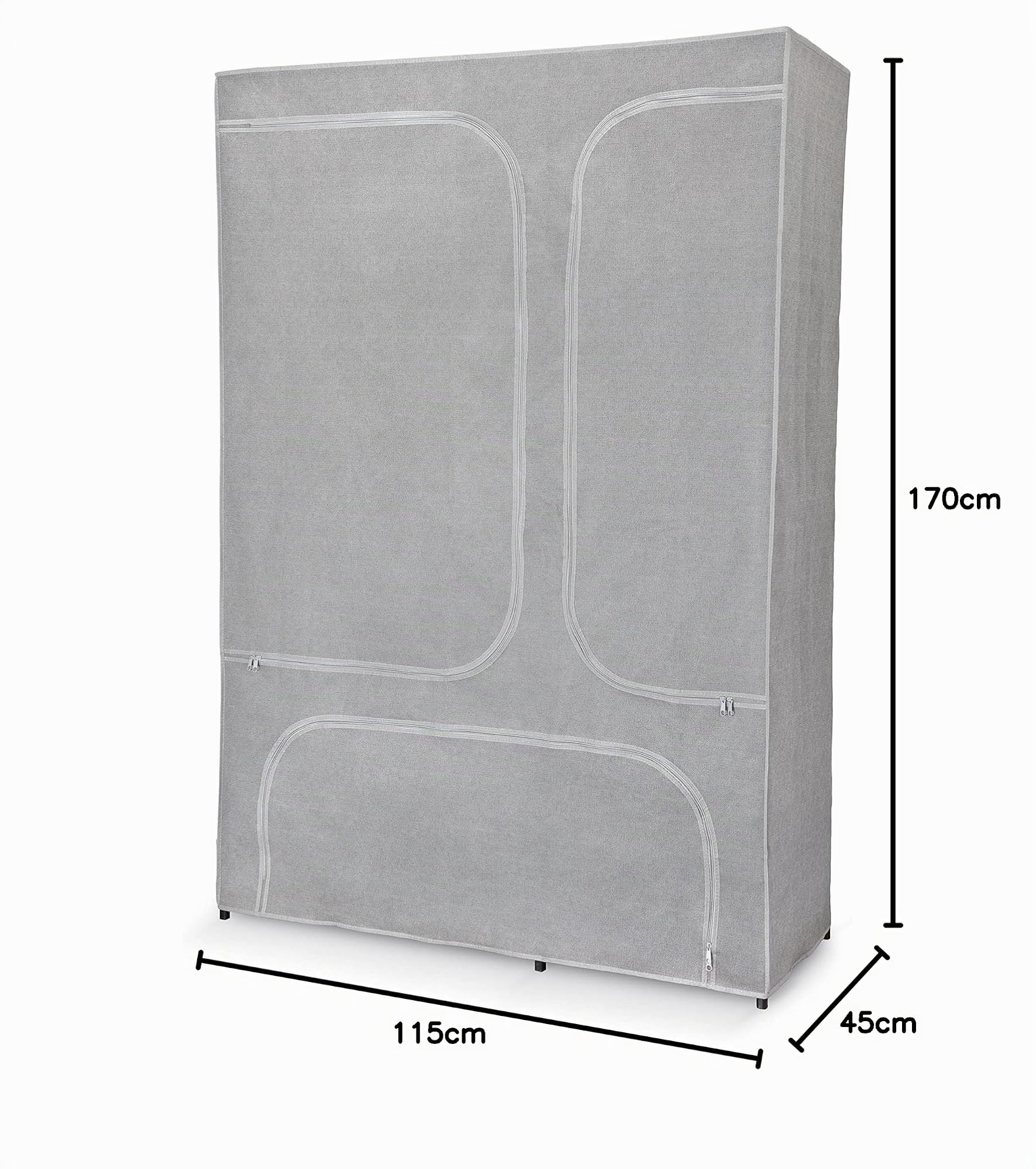 Domo Pak DK Living armadio guardaroba 115x45x170 tnt