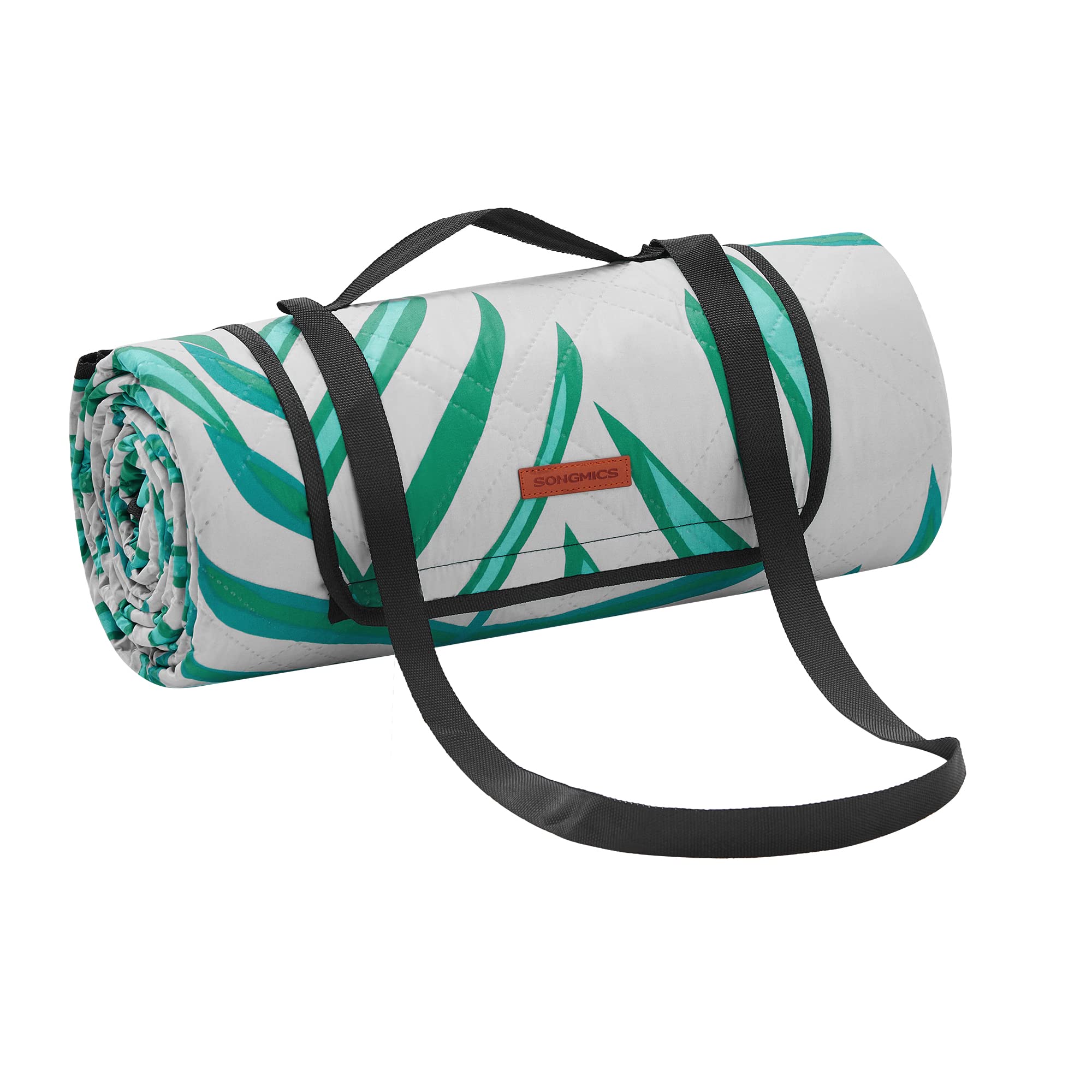 Songmics GCM001Q03 coperta picnic 300x200 cm azzurra impermeabile