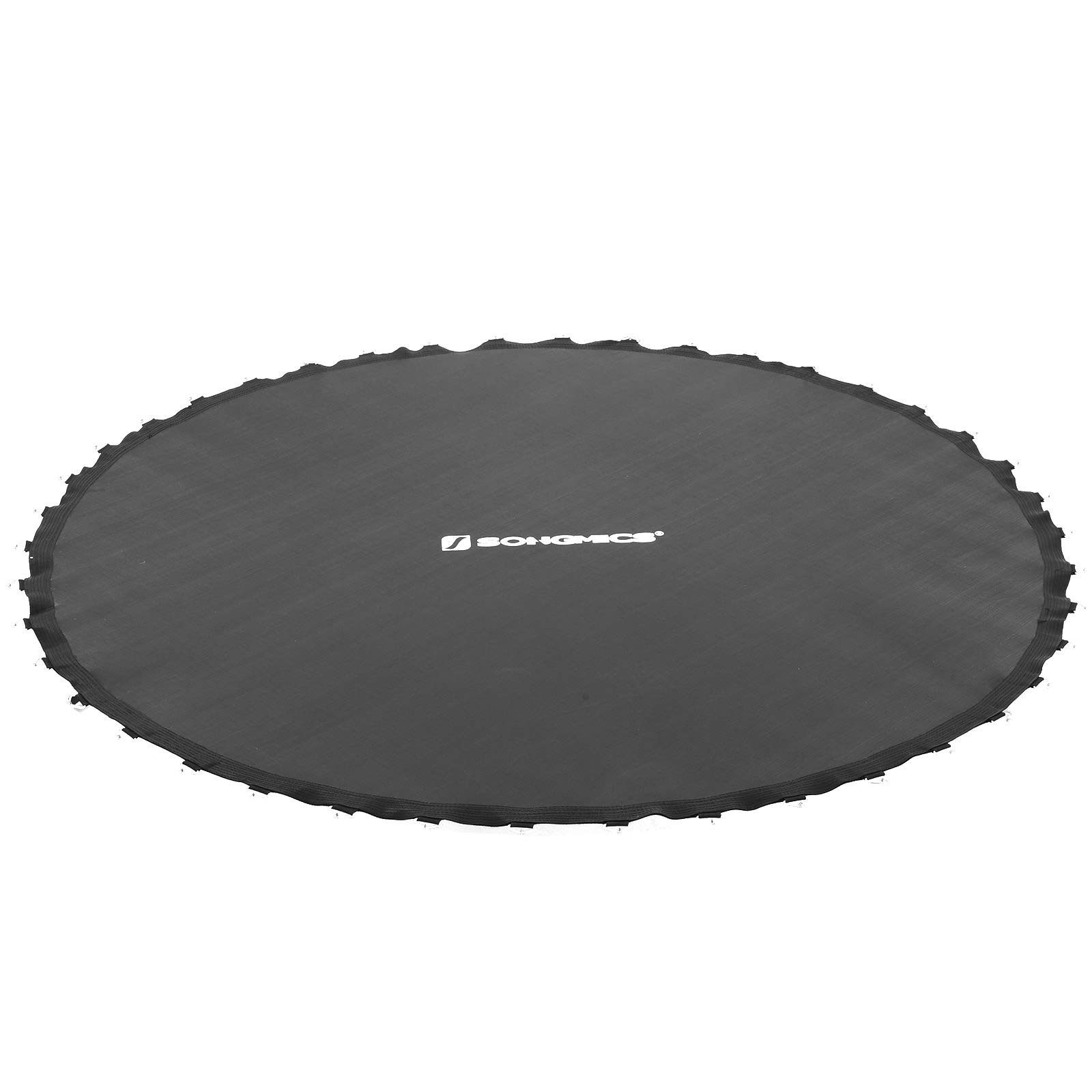 Songmics Tappeto Trampolino Ricambio Telo Ø 202 cm Nero
