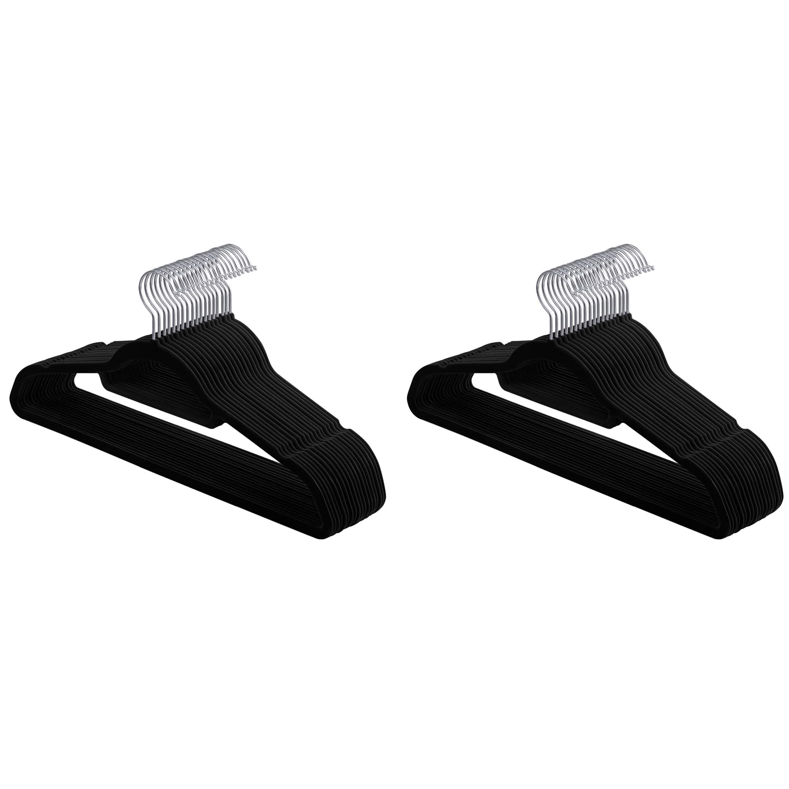 SONGMICS CRF020B40 Grucce Velluto 40 Pezzi Nere
