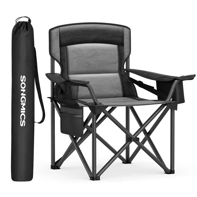 Songmics GCB066B01 sedia campeggio pieghevole nero inchiostro