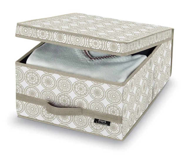 Domopak Ella Beige scatola guardaroba 35x45x18 cm beige antipolvere