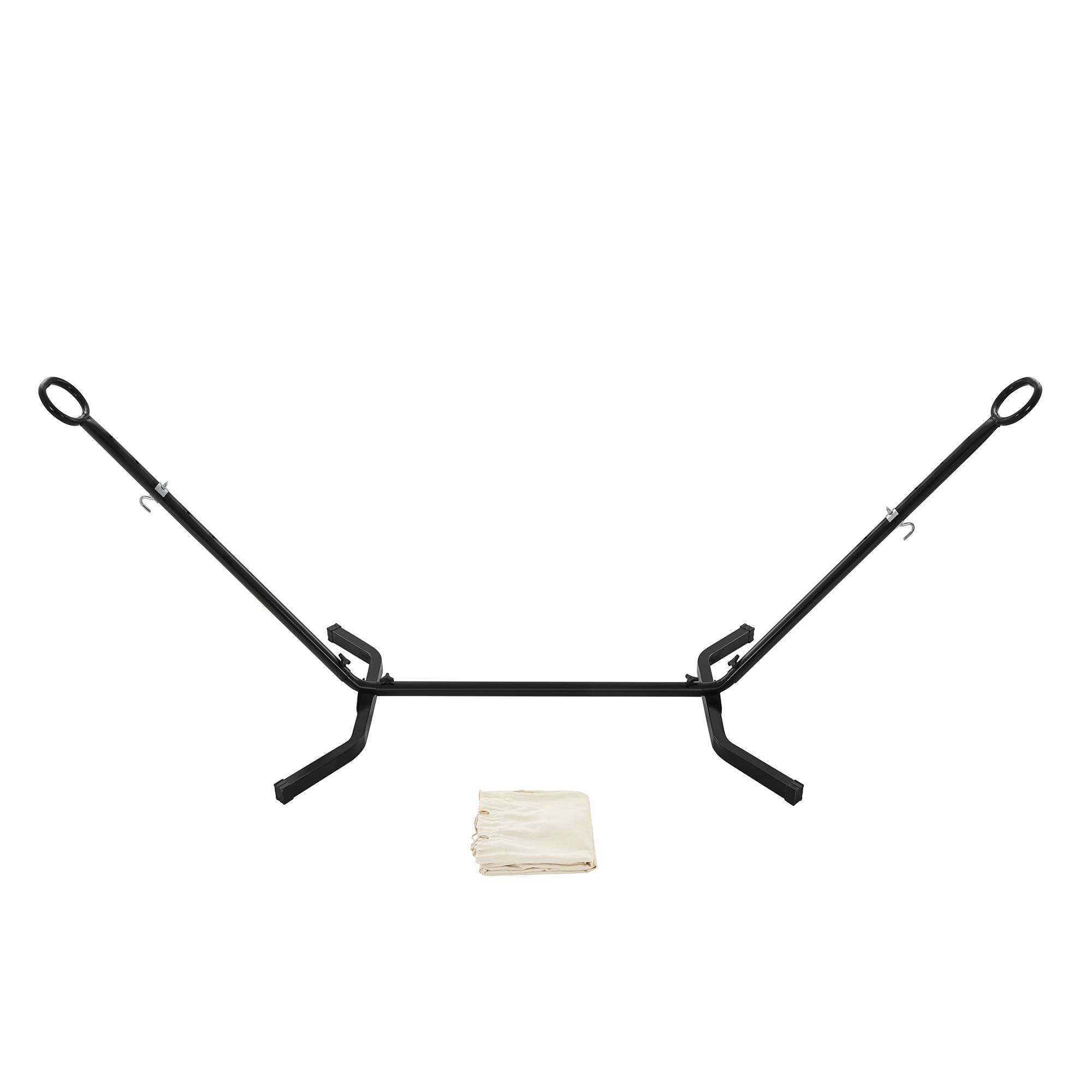 Songmics GHS001M01 amaca con stand beige 210x150 cm