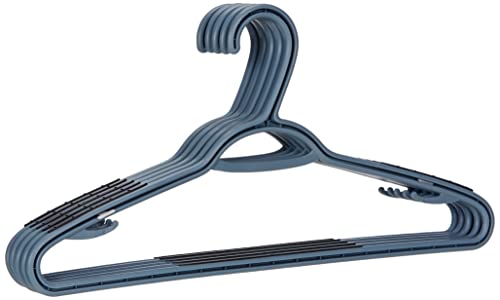 Domopak Living Appendiabiti Grigio 42 cm 5 Pezzi Antiscivolo