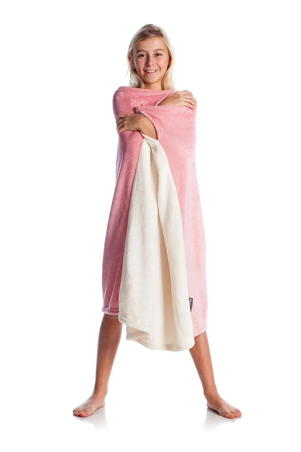 Lavatelli Kanguru Momonga coperta indossabile bimbi marrone-beige