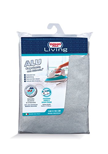 Domopak Living copriasse cotone alluminio 140x55 cm