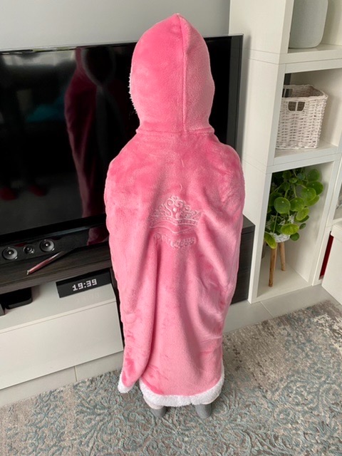Kanguru Unicorn Mantella Pile 100x130 cm Bianco Bambini