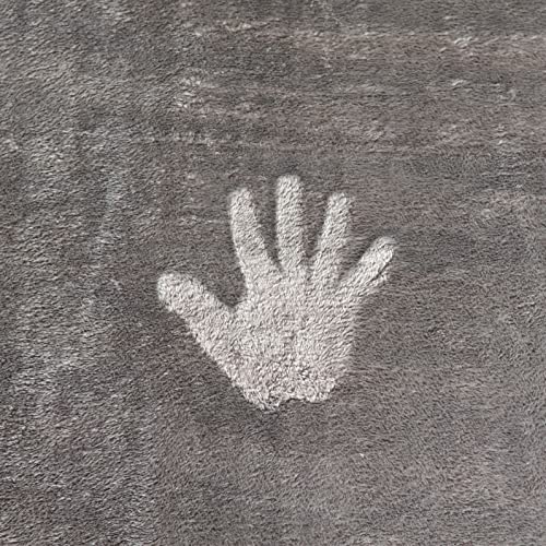 Lavatelli Kanguru Fluffi coperta singolo 130x230 grigia calda