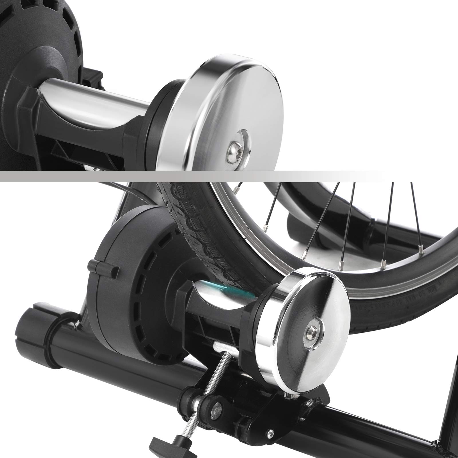 Songmics SBT01B home trainer bici magnetico nero