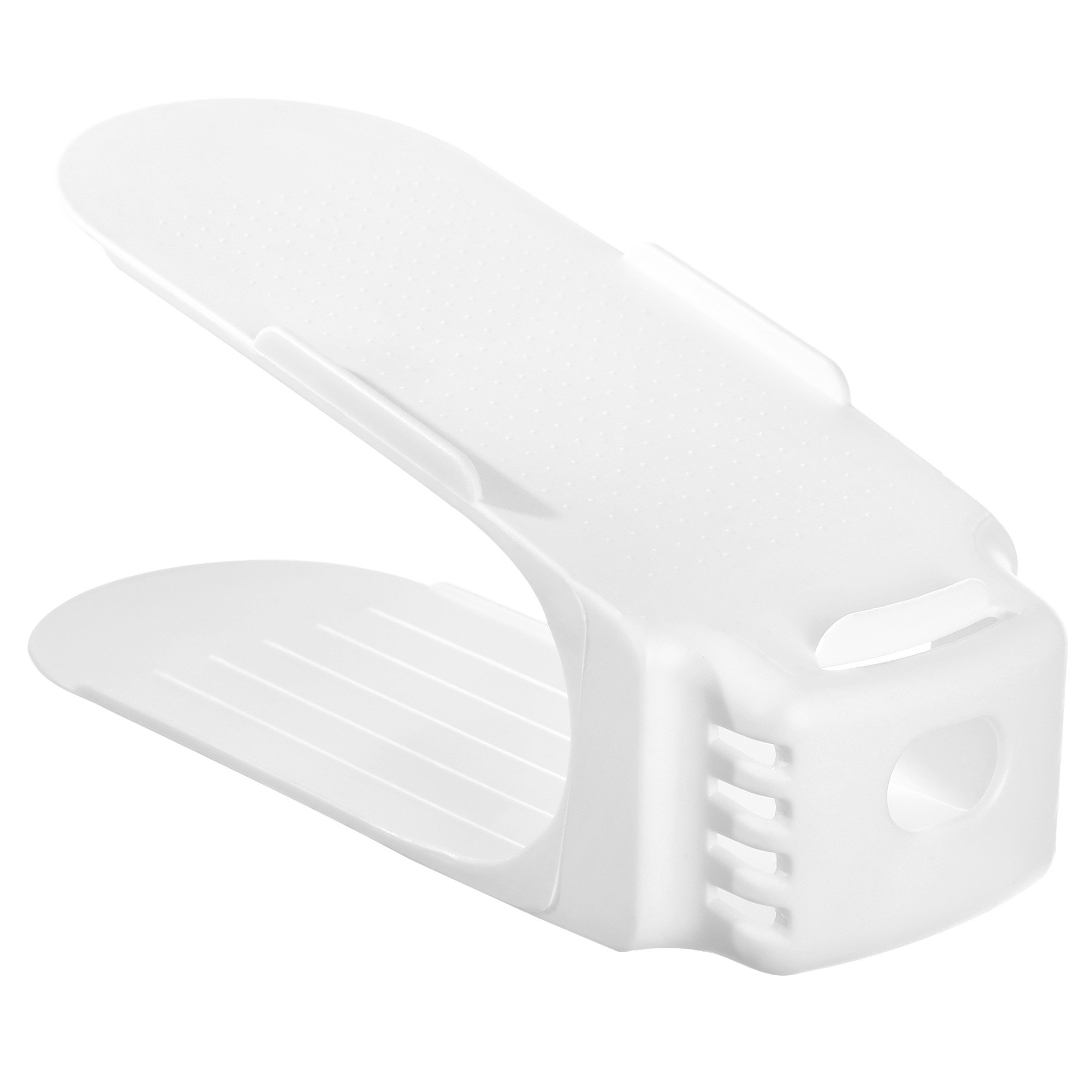 SONGMICS LSP34WT Supporti Portascarpe Bianco 12 Pezzi salvaspazio