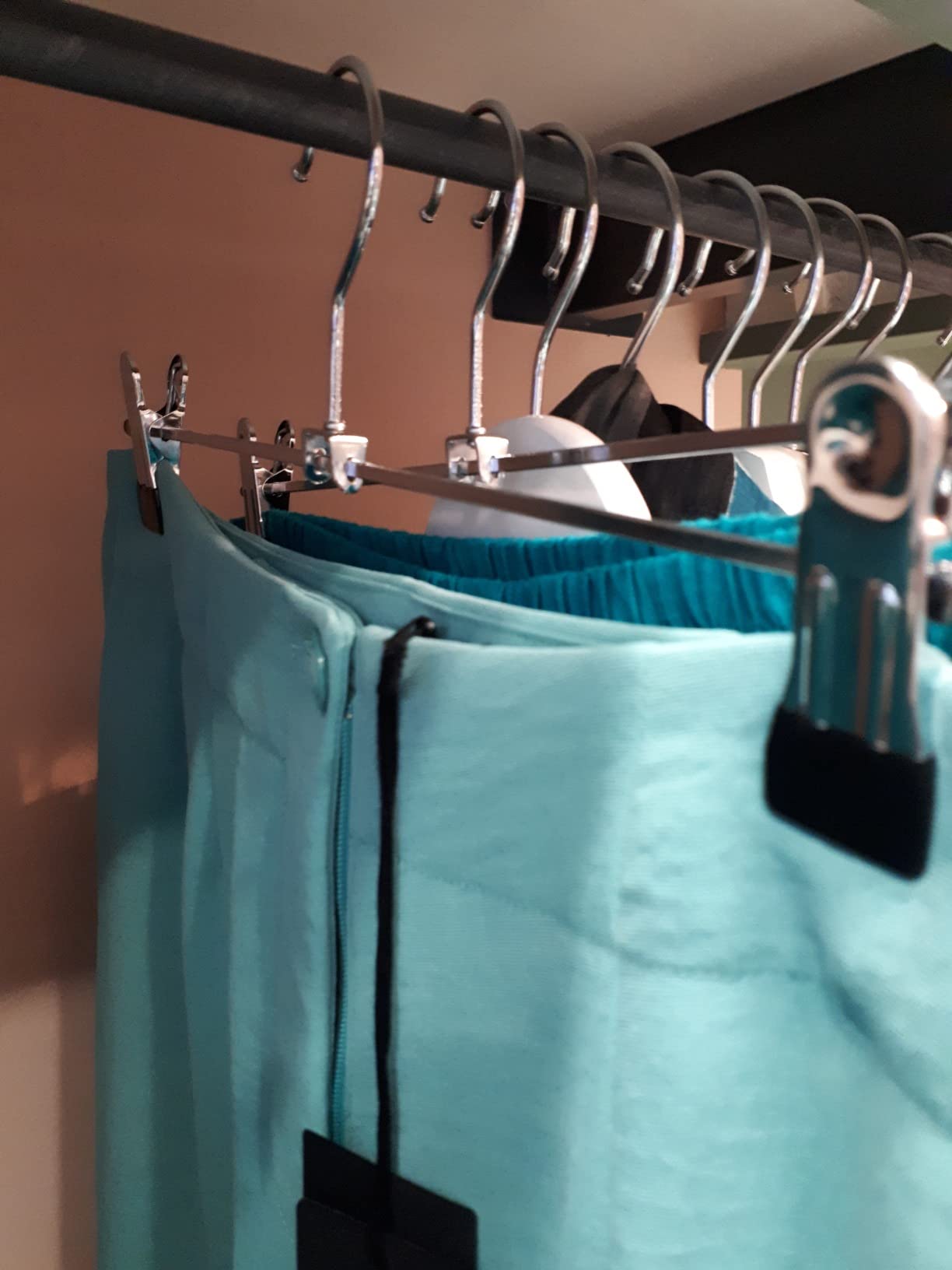 Songmics CRI003-20 Grucce Pantaloni 20 Pezzi 31 cm Antiscivolo