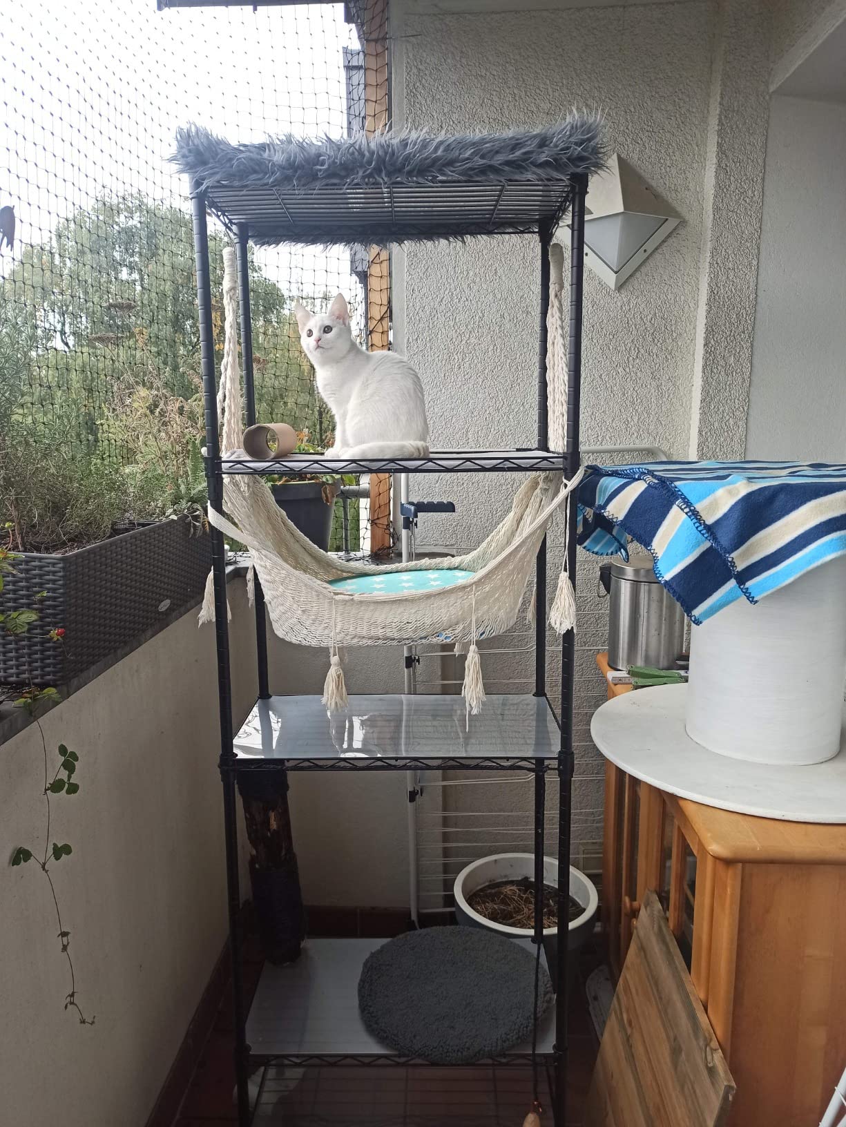 Songmics LGR067B01 scaffale metallo nero 7 ripiani regolabili