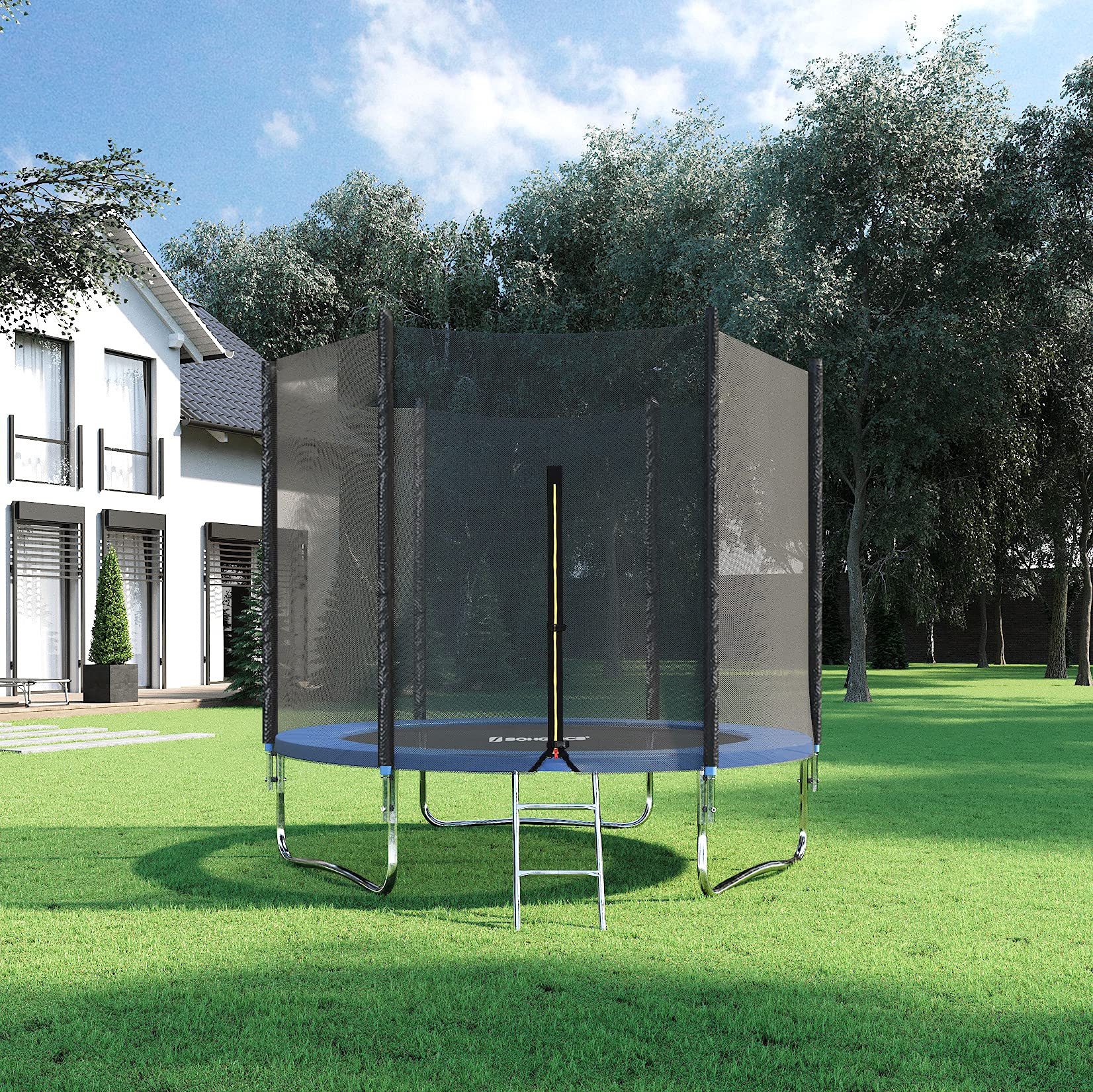 Songmics Rete Ricambio Trampolino 244 cm 6 Pali