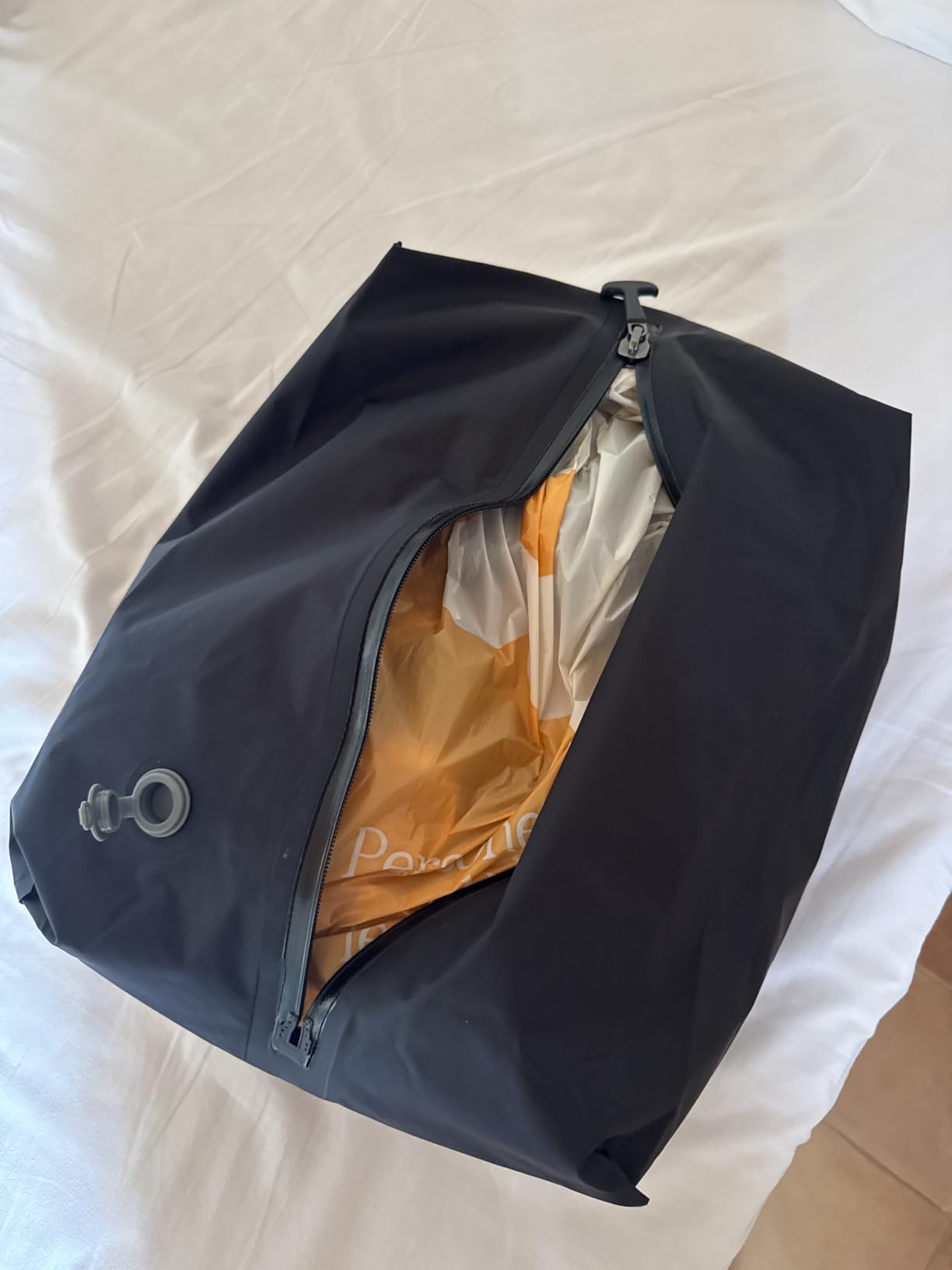 Lavatelli Vac-U sacco sottovuoto 40x30x20 nero 24L + pompa