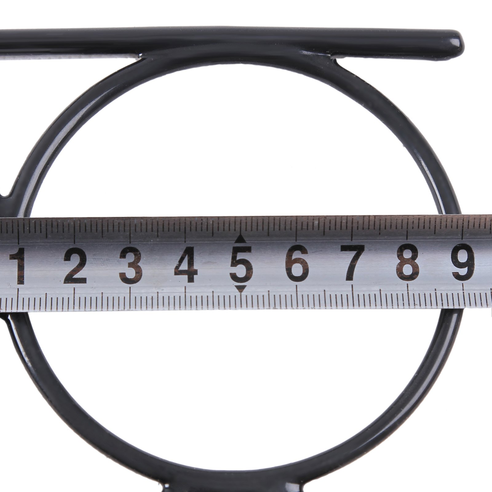 Songmics CRI22B gruccia porta sciarpe 12 anelli metallo