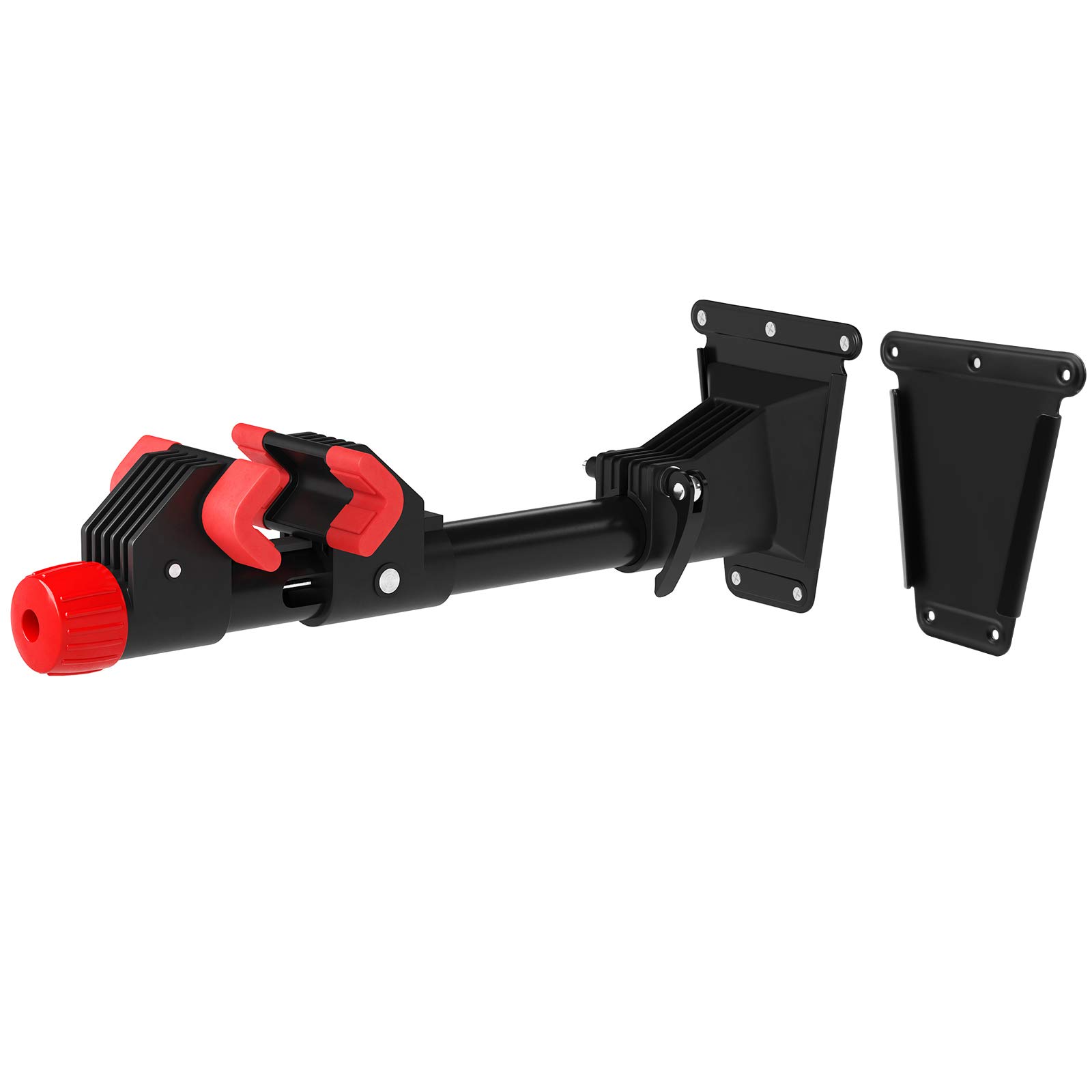 Songmics SBR08B supporto bici da parete 20 kg nero rosso
