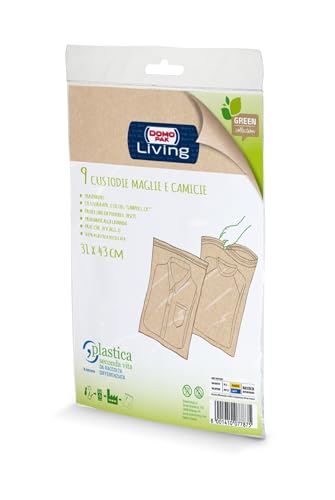 DOMO PAK Green Collection sacchetti antipolvere 65x95 cm 4 pezzi